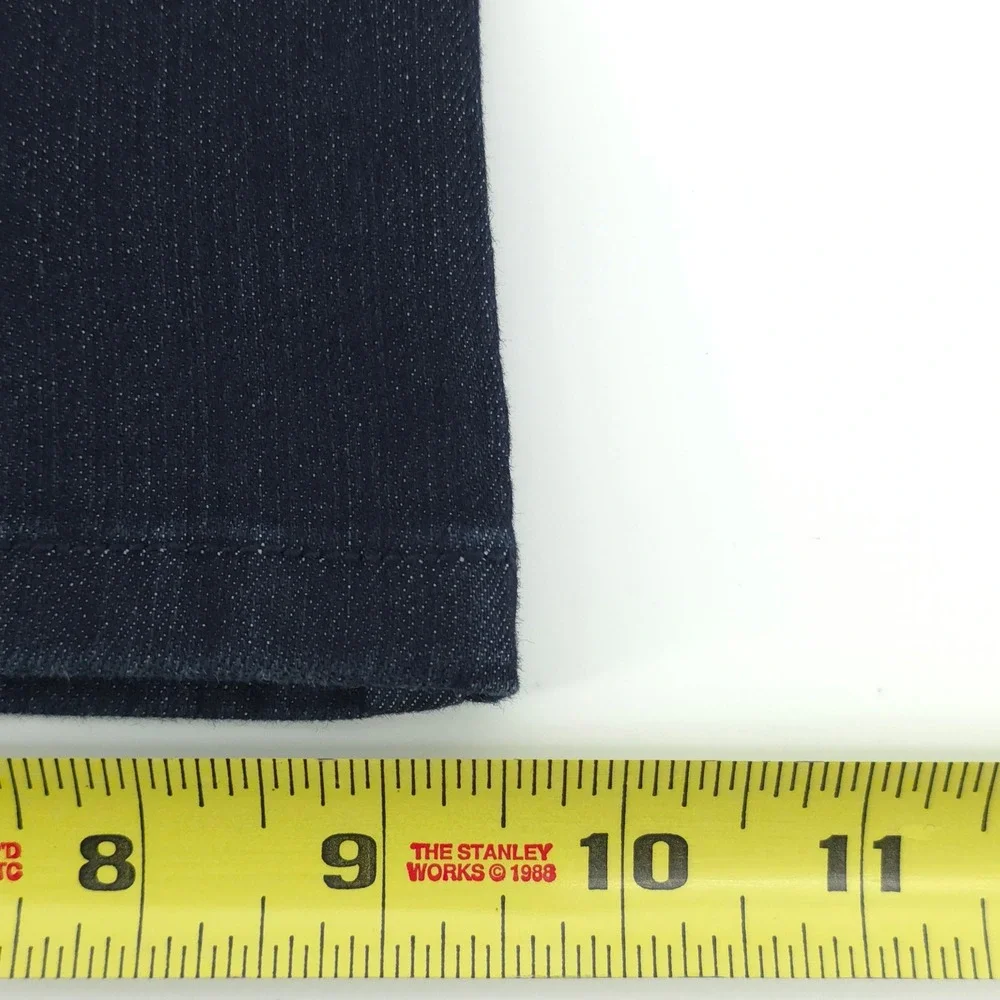 NYDJ Womens Jeans P1000 8P Dark Blue Bootcut High Rise Stretch Denim